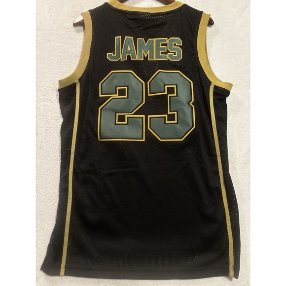 Highlights Athletics Other - VTG Lebron James Jersey St Vincent St Mary Irish‎ Highschool Medium